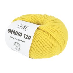 Lang Yarns - Merino 120 Fv. 214 Gul