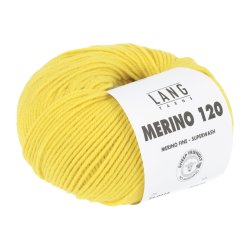 Lang Yarns - Merino 120 Fv. 214 Gul