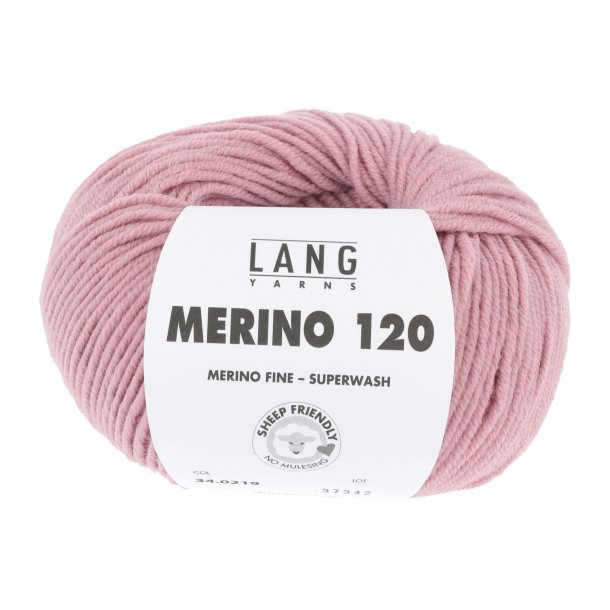 Lang Yarns - Merino 120 Fv. 219 Ros