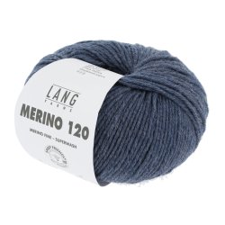 Lang Yarns - Merino 120 Fv. 234 Mrk Jeans Melange