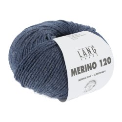 Lang Yarns - Merino 120 Fv. 234 Mrk Jeans Melange