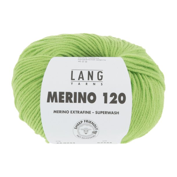 Lang Yarns - Merino 120 Fv. 244 Lime