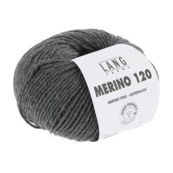 Lang Yarns - Merino 120 Fv. 270 Mrk Gr Melange