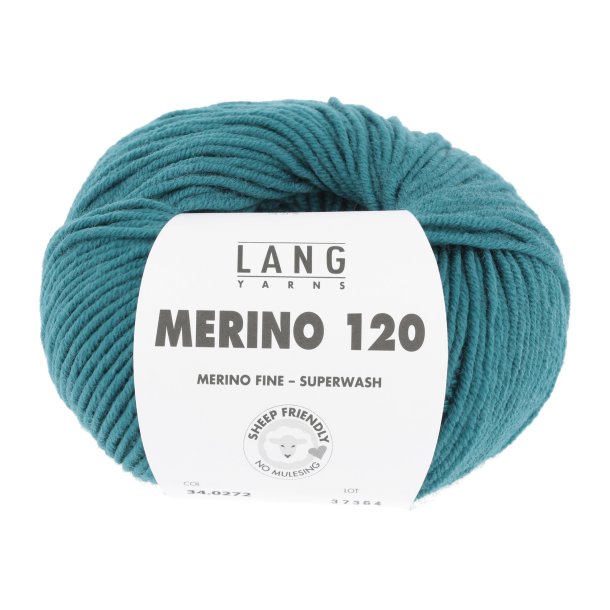 Lang Yarns - Merino 120 Fv. 272 Petrol