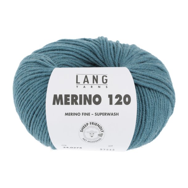 Lang Yarns - Merino 120 Fv. 274 Atlantic