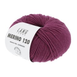 Lang Yarns - Merino 120 Fv. 280 Blomme