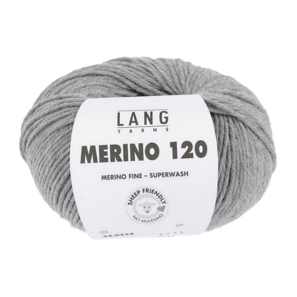 Lang Yarns - Merino 120 Fv. 324 Gr Melange