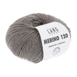Lang Yarns - Merino 120 Fv. 326 Mrk Beige Melange