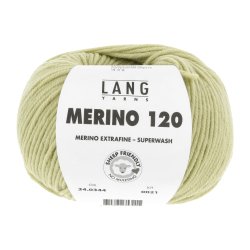 Lang Yarns - Merino 120 Fv. 344 Lime