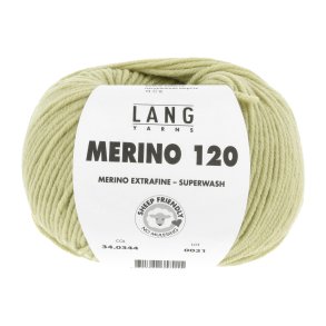 Lang Yarns - Merino 120 Fv. 344 Lime