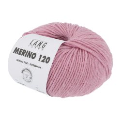 Lang Yarns - Merino 120 Fv. 348 Rose Melange