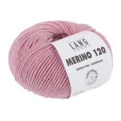 Lang Yarns - Merino 120 Fv. 348 Rose Melange