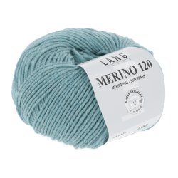 Lang Yarns - Merino 120 Fv. 372 Aqua Melange