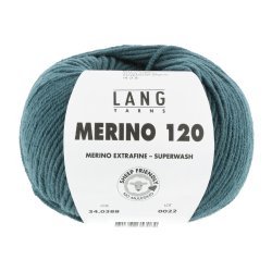 Lang Yarns - Merino 120 Fv. 388 Petrol