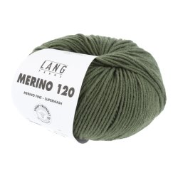 Lang Yarns - Merino 120 Fv. 397 Krokodille Grn