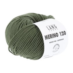 Lang Yarns - Merino 120 Fv. 397 Krokodille Grn