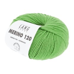 Lang Yarns - Merino 120 Fv. 416 Lys grn