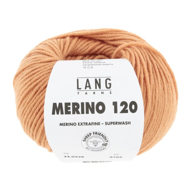 Lang Yarns - Merino 120 Fv. 428 Mango