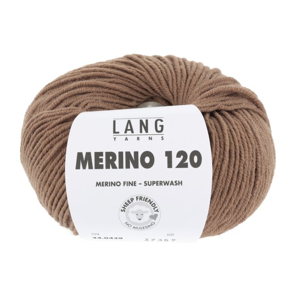 Lang Yarns - Merino 120 Fv. 439 Camel