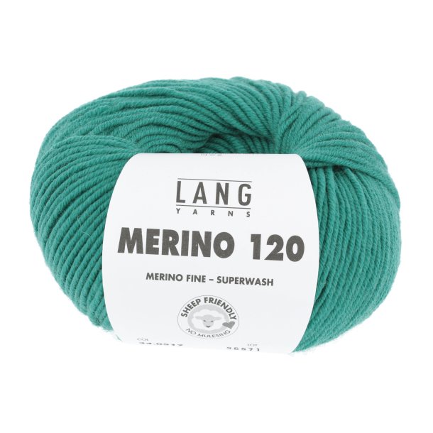 Lang Yarns - Merino 120 Fv. 517 Emerald