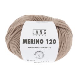 Lang Yarns - Merino 120 Fv. 539 Lys Camel