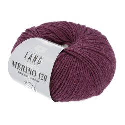 Lang Yarns - Merino 120 Fv. 566 Cyclamen Melange