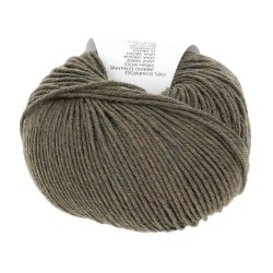Lang Yarns - Merino 120 Fv. 598 Oliven Melange