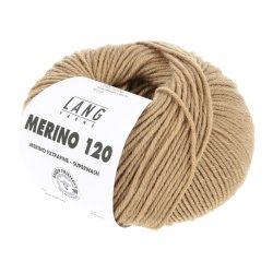 Lang Yarns - Merino 120 Fv. 639 Camel Melange