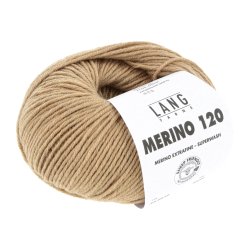 Lang Yarns - Merino 120 Fv. 639 Camel Melange