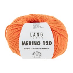 Lang Yarns - Merino 120 Fv. 659 Orange Neon