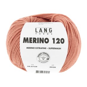 Lang Yarns - Merino 120 Fv. 759 Mandarin