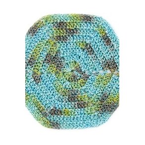 Cewec - Glitter Print Fv. 06 Turkis Mix