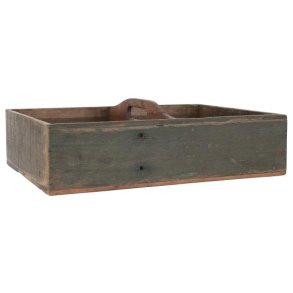 Kasse m/4 rum og hank p� tv�rs UNIKA