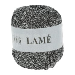 Lang Yarns - Lam� Fv. 223 S�lv/Sort