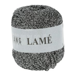 Lang Yarns - Lam� Fv. 223 S�lv/Sort
