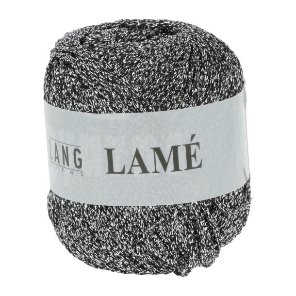 Lang Yarns - Lam� Fv. 223 S�lv/Sort