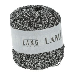 Lang Yarns - Lam� Fv. 223 S�lv/Sort