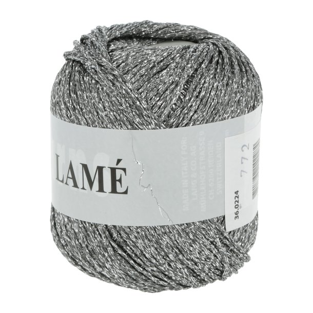 Lang Yarns - Lam� Fv. 224 S�lv/Gr�