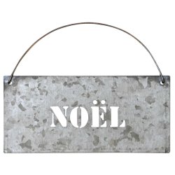 Zink skilt " NO&Euml;L "