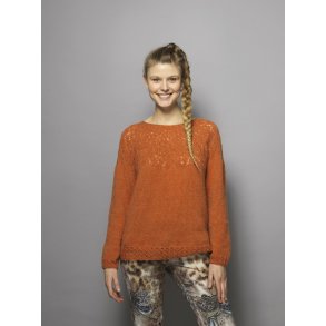 Tibet bluse med rundt brestykke - Cewec - Enkeltopskrift nr 3819