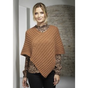 Stavanger-Poncho Tibet - Cewec - Enkeltopskrift nr 3826