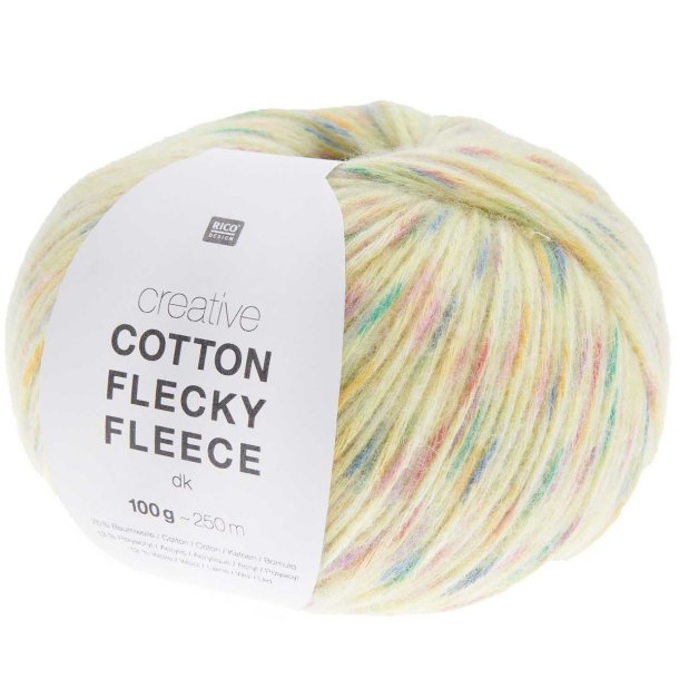 Creative - Cotton Flecky Fleece Fv. 08 Vanilie