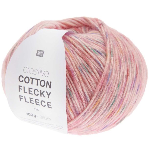 Creative - Cotton Flecky Fleece Fv. 09 Candy