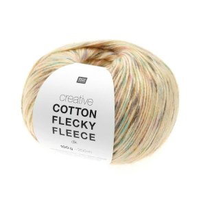 Creative - Cotton Flecky Fleece Fv. 14 Orange