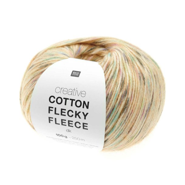 Creative - Cotton Flecky Fleece Fv. 14 Orange