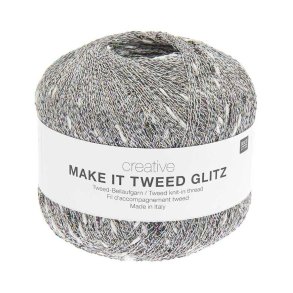 Creative - Make It Tweed Glitz Fv. 01 Ecru