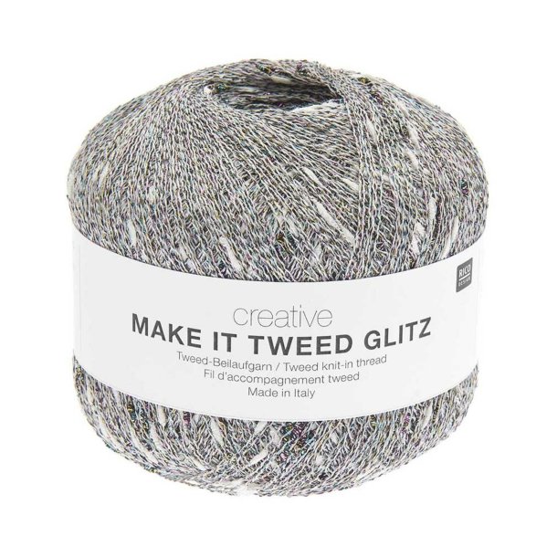 Creative - Make It Tweed Glitz Fv. 01 Ecru