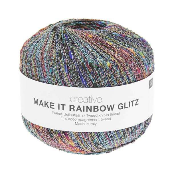  Creative - Make It Rainbow Glitz Fv. 02 Hvid