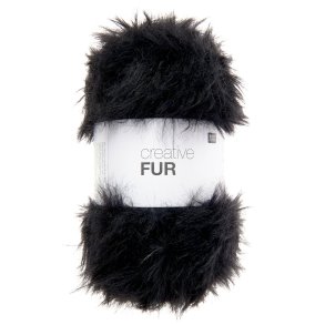 Rico - Fur Pelsgarn Fv. 09 Black
