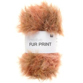 Rico - Fur Print Pelsgarn Fv. 01 Early Browns